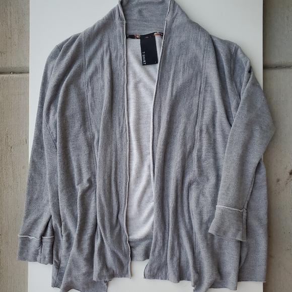 Dolan T-shirt Open Cardigan - Picture 2 of 5